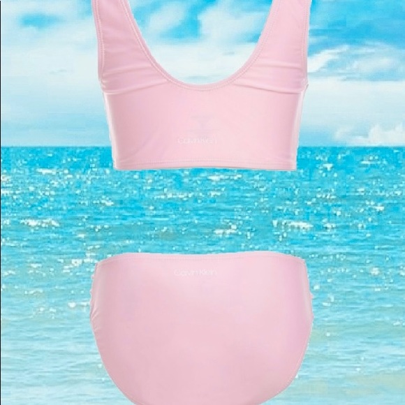 🌸NWT CALVIN KLEIN SWIMSUIT GIRLS 12/14 Lg🌸 - Picture 12 of 12